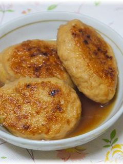 鶏つくねの甘辛煮-レシピのメイン写真