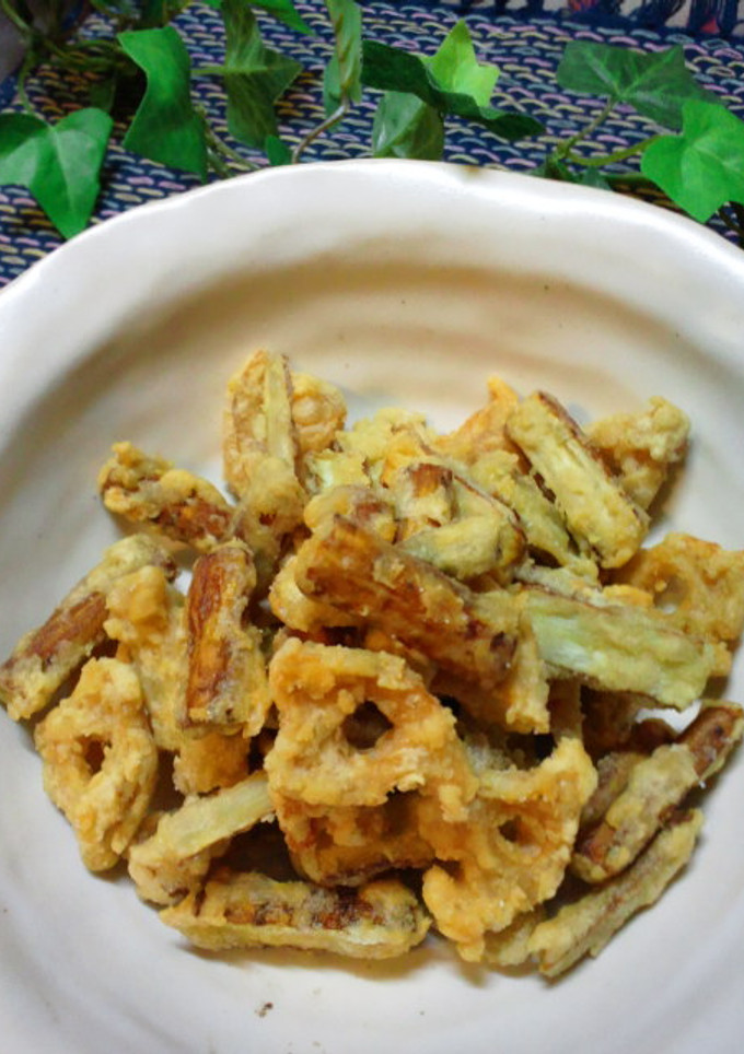 新ごぼうと蓮根の唐揚げ♪-レシピのメイン写真