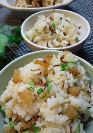 香ばしい!大根とじゃこの混ぜご飯♪-レシピのメイン写真