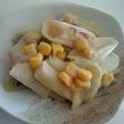 マイルド〜♪ネギとコーンの味噌マヨ和え