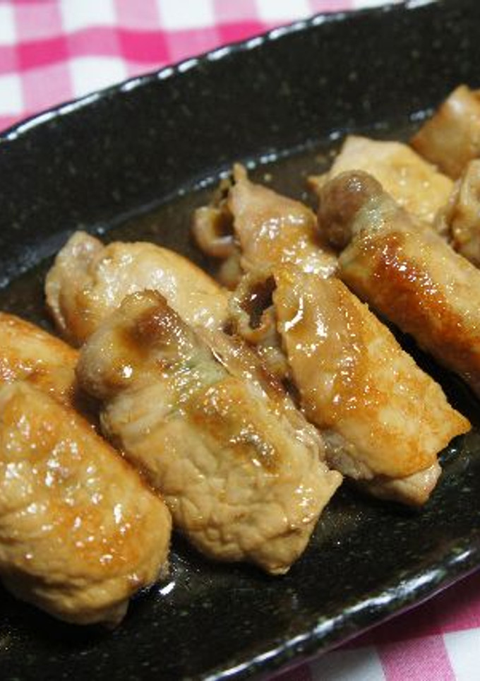 葱・シソ巻き☆豚のしょうが焼き-レシピのメイン写真