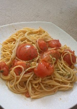簡単さっぱりトマトスパゲッティ☆-レシピのメイン写真