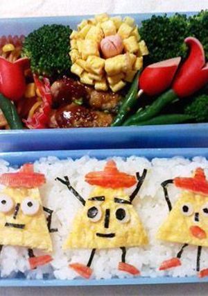 キャラ弁☆ポリンキー-レシピのメイン写真