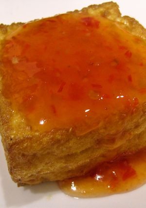 焼き厚揚げのスイートチリソース-レシピのメイン写真