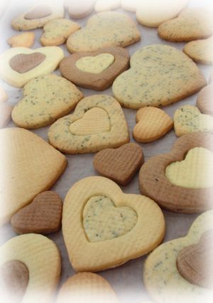 ♥型抜きクッキー♥-レシピのメイン写真
