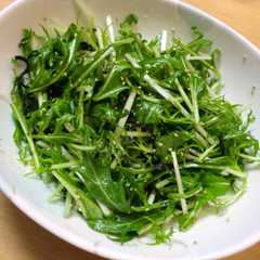 รูปของ 簡単！旨い！　✿水菜のサラダ✿