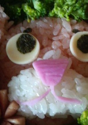 ピンクパンサー☆キャラ弁-レシピのメイン写真