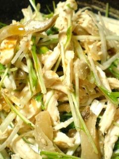 ザーサイと鶏むね肉のサラダっ♪-レシピのメイン写真