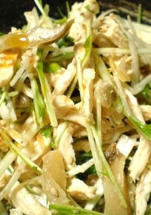 ザーサイと鶏むね肉のサラダっ♪-レシピのメイン写真