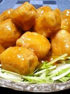 豚小間&高野豆腐 肉団子っ♪-レシピのメイン写真