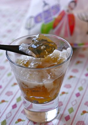 ■ 花粉症の方にオススメの甜茶ゼリー ■-レシピのメイン写真