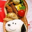キャラ弁★簡単スヌーピーおにぎり