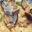 アサリの炊飯器でパエリア風