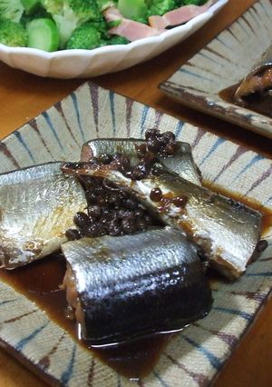 骨まで食べるさんまの山椒煮-レシピのメイン写真