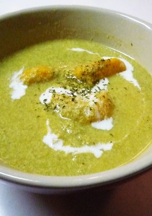 もっちりニョッキ&ヘルシーグリーンスープ-レシピのメイン写真