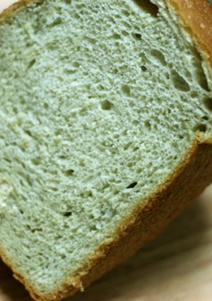 HB★ふんわりまろやか・抹茶ミルク食パン-レシピのメイン写真