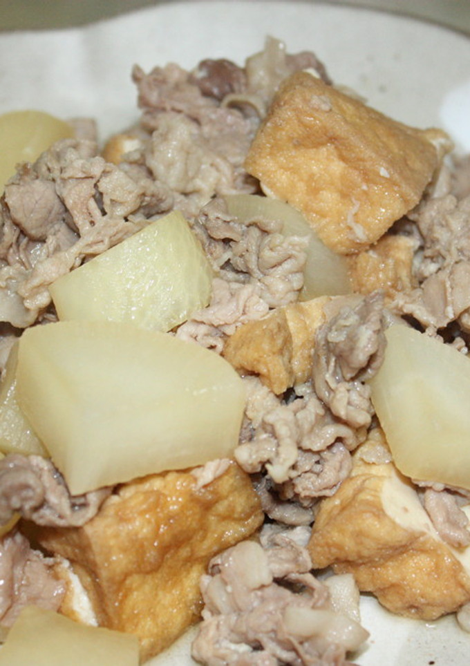 豚肉と大根と厚揚げの煮物☆-レシピのメイン写真