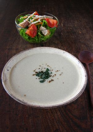 ごぼうと白いんげん豆のポタージュスープ-レシピのメイン写真