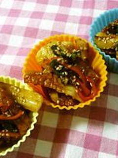 お弁当に☆ちくわのきんぴら-レシピのメイン写真