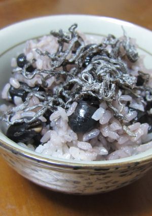 黒豆のポリフェノールご飯-レシピのメイン写真