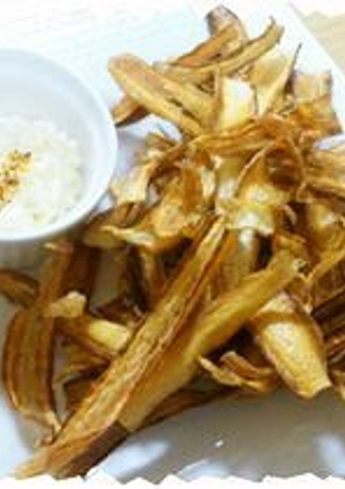 旦那絶賛のごぼうの素揚げ-レシピのメイン写真