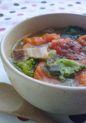 野菜たっぷり✿カラフル✿すいとんスープ-レシピのメイン写真