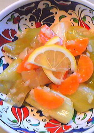 プラサ 長ネギの冷菜(トルコ)-レシピのメイン写真