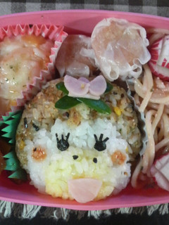キャラ弁 ももかっぱ-レシピのメイン写真