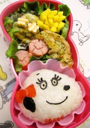 キャラ弁★スヌーピーの妹　ベルのお弁当-レシピのメイン写真