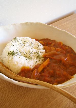 我が家の定番☆トマト缶で作るカレー-レシピのメイン写真