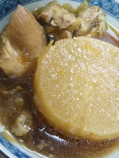 大根と鶏肉の煮もの-レシピのメイン写真