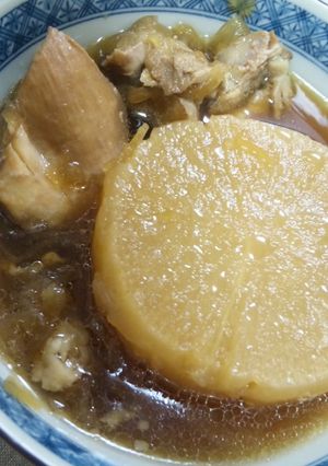 大根と鶏肉の煮もの-レシピのメイン写真