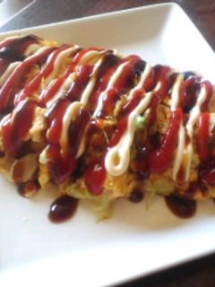 洋風お好み焼き風オムレツ-レシピのメイン写真