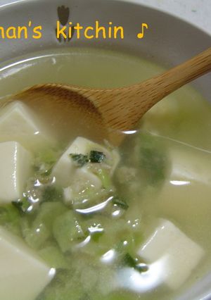 残った餃子のあんで♪簡単♪スープ-レシピのメイン写真
