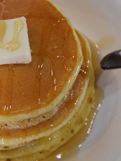 誰でもふわふわホットケーキ*-レシピのメイン写真