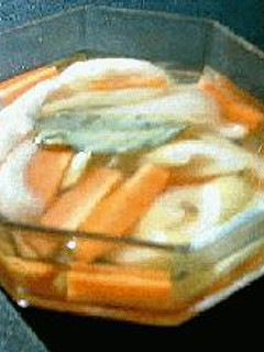 レンジで漬け物2(ピクルス)-レシピのメイン写真