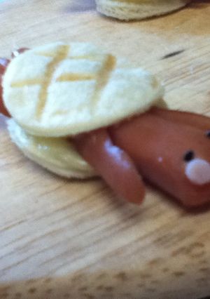 お弁当にも♪ビタントニオでちびカメサンド-レシピのメイン写真
