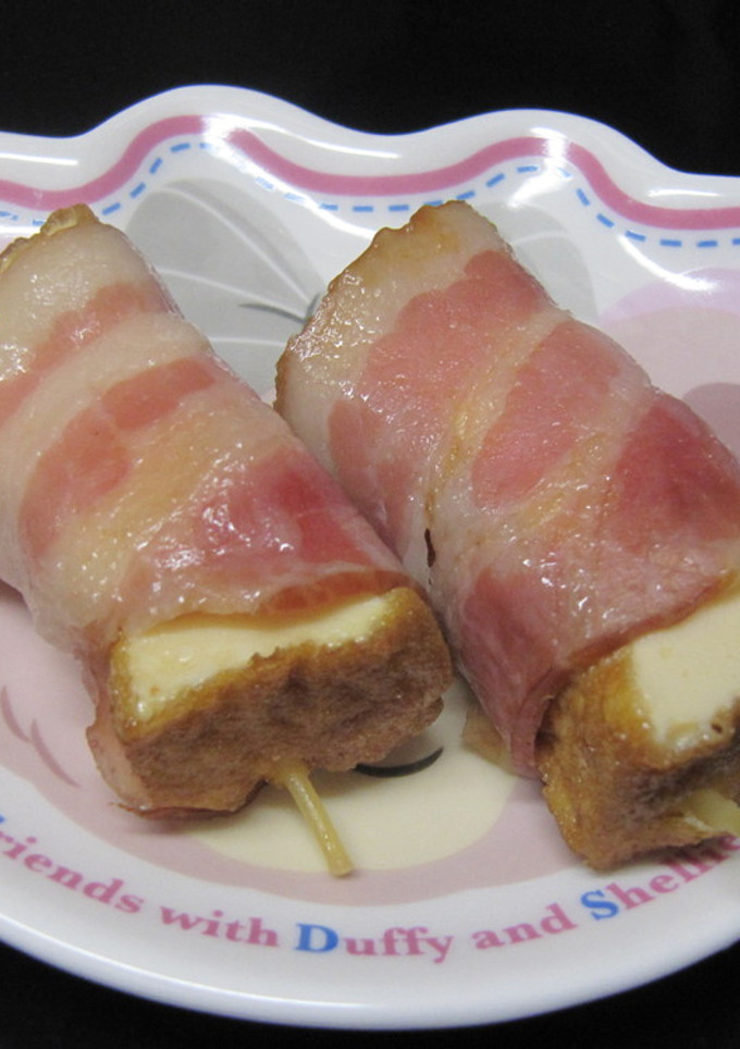 厚揚げのベーコン巻き-レシピのメイン写真