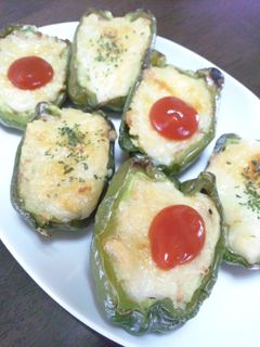 ☆ピーマンのじゃがツナチーズ焼き☆-レシピのメイン写真