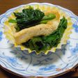 お弁当に♪おあげとほうれん草炒め
