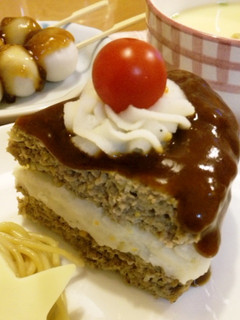 エイプリルフールの ケーキ?ハンバーグ?-レシピのメイン写真