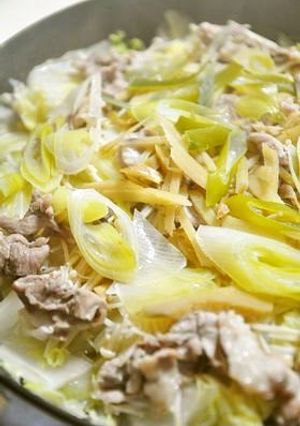 豚肉と白菜の簡単酒蒸し♪-レシピのメイン写真