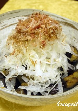 簡単♪なすのオニオンスライスのっけ-レシピのメイン写真