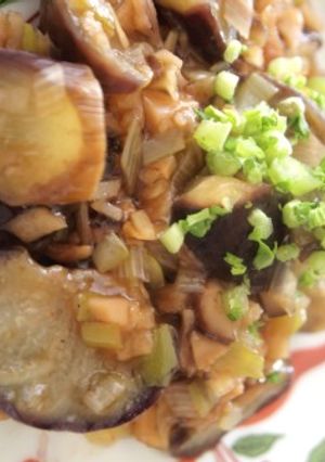 ＊ノンオイル☆蒸し麻婆茄子＊-レシピのメイン写真