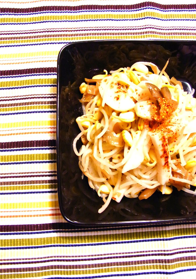 豆もやしとザーサイの和え物-レシピのメイン写真