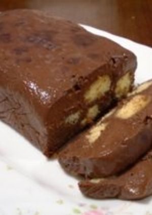 カステラｉｎチョコレートケーキ-レシピのメイン写真