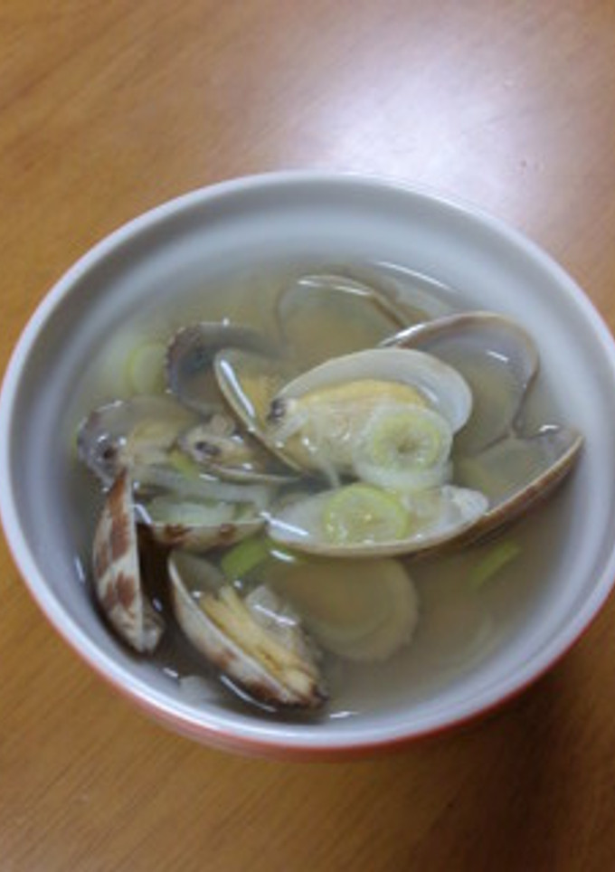 簡単!　あさりのスープ-レシピのメイン写真