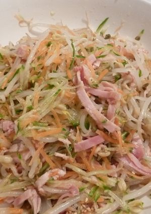 モヤシとハムの中華サラダ-レシピのメイン写真