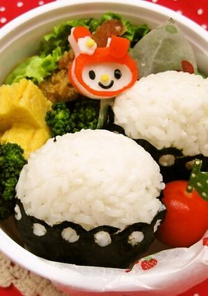 レース巻きおにぎり-レシピのメイン写真