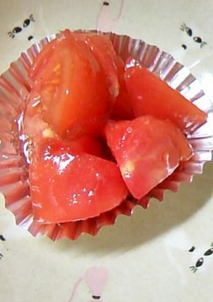 トマトの梅はちみつ漬け-レシピのメイン写真